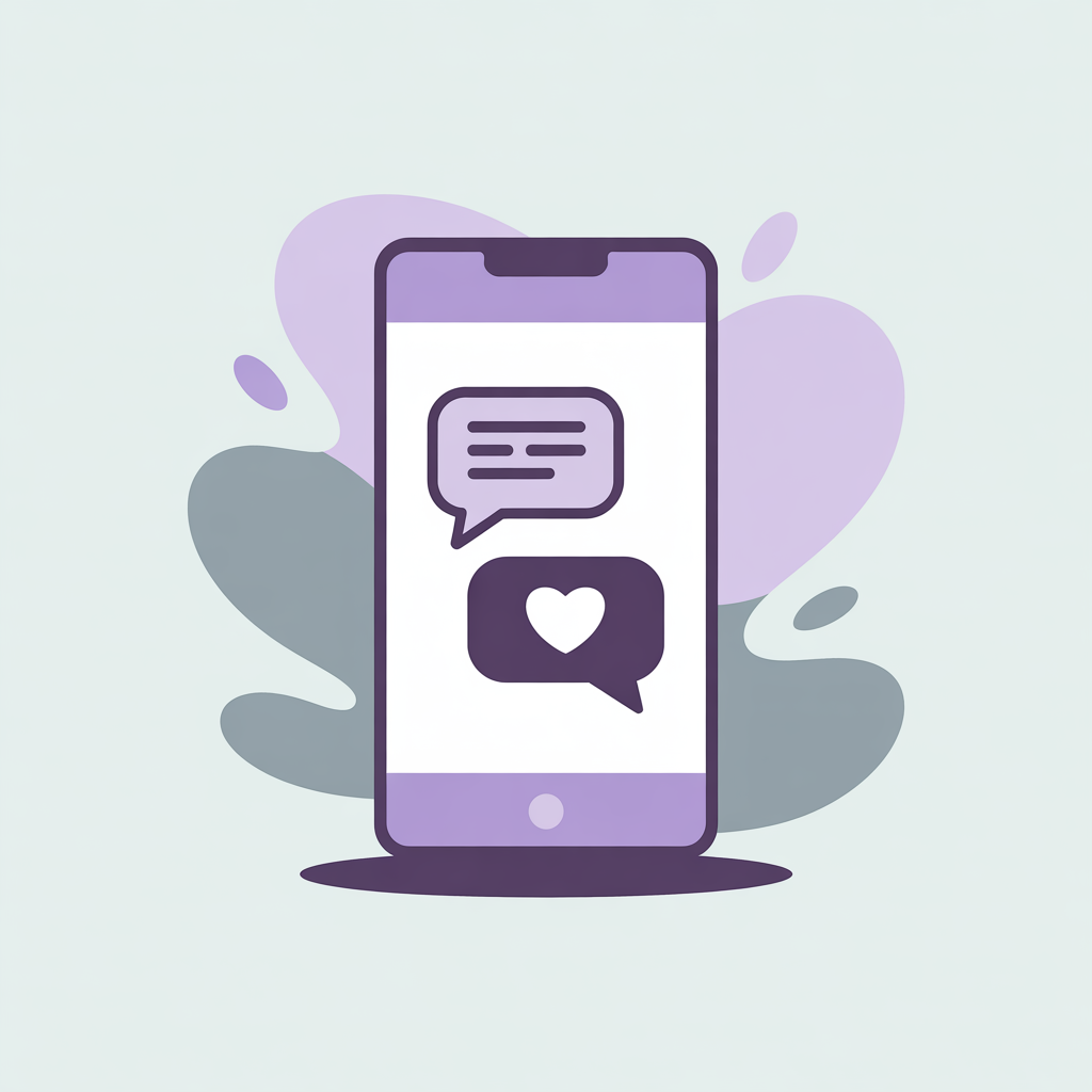 Clear thought cloud representing easy texting without overthinking