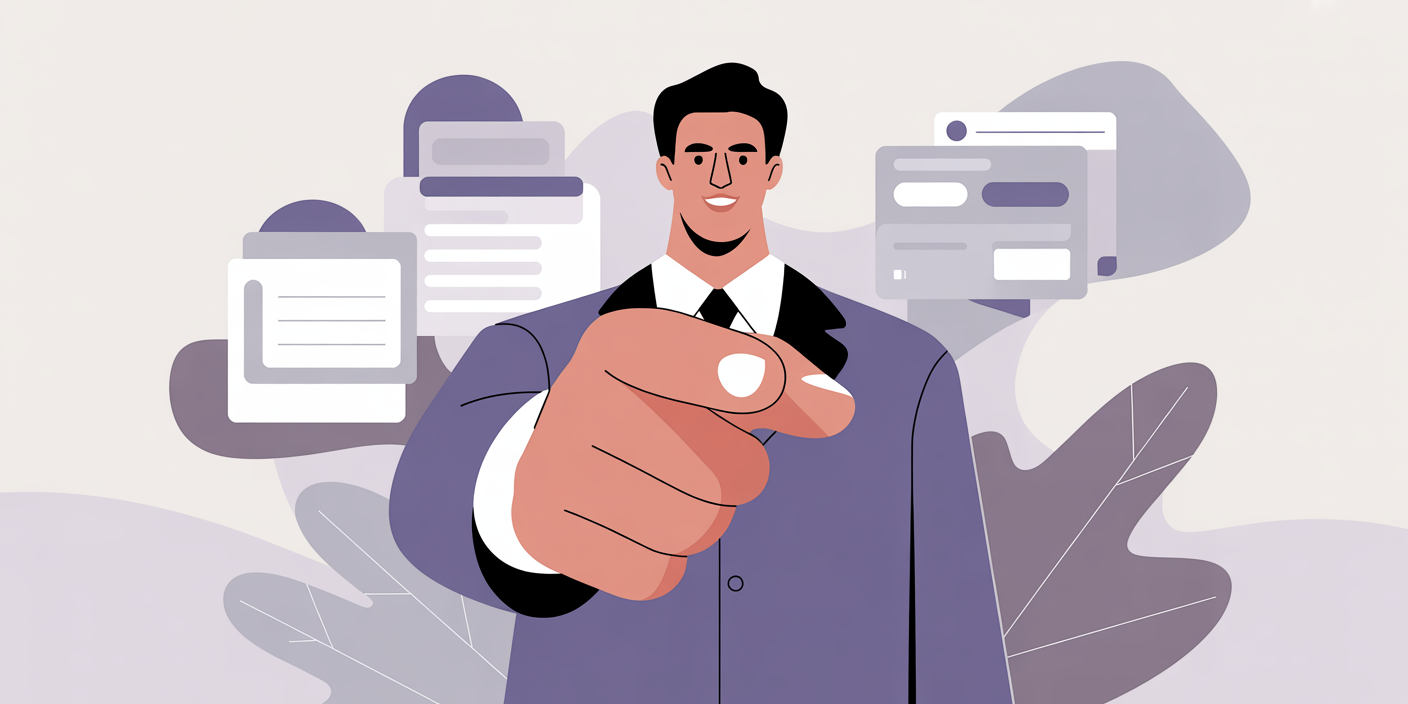 Stylized character sheet illustration showing personalized profile with highlighted traits